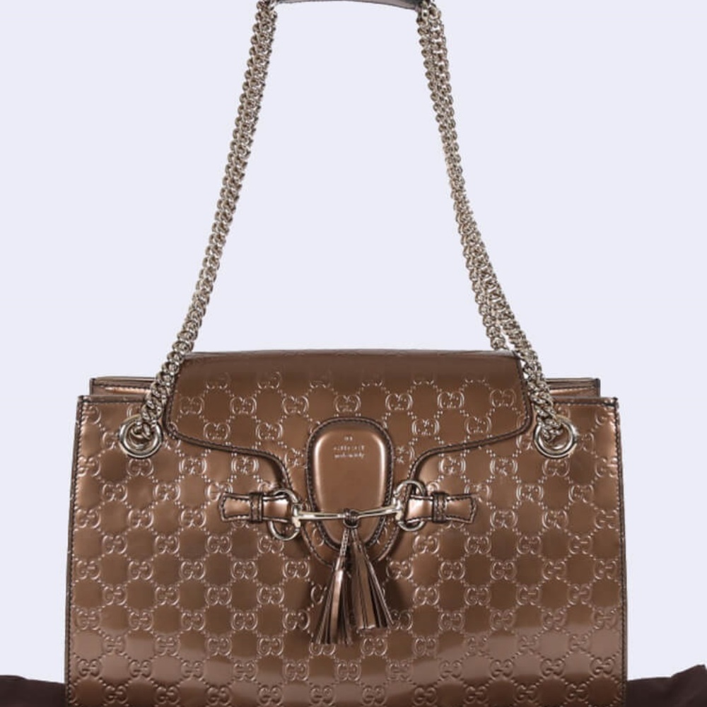 Patent Leather Gucci Bag